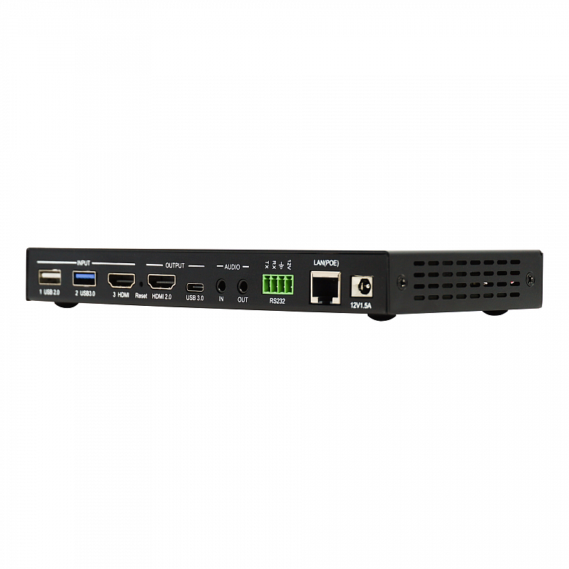 Коммутатор HDMI 1.4, USB 3.0, USB 2.0 в HDMI 2.0, USB Type-C, с мультивьюером, управление по RS-232, Prestel SW-31MU: купить в Москве