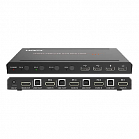 Переключатель KVM, HDMI 2.0b 4x1, USB 2.0, Prestel KVM-4K41H: купить в Москве