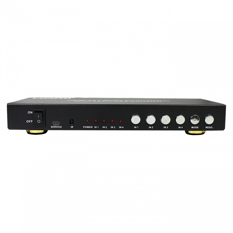 Коммутатор HDMI 4:1 с масштабированием Prestel SW-H41MVS: купить в Москве