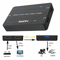 Устройство захвата HDMI в USB3.0 Lideo HTU-4K: купить в Москве