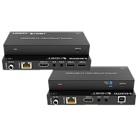 Передатчик и приемник сигнала HDMI 2.0b по HDBaseT Prestel EHD-4K100U: купить в Москве