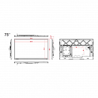 Интерактивная панель со встроенным ПК Prestel TSP-4K752: купить в Москве