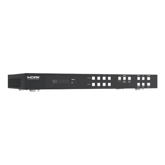 Бесподрывный матричный коммутатор HDMI 4x4 с многооконным режимом Prestel FMS-44H2AM: купить в Москве