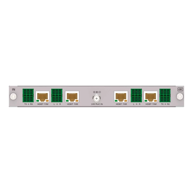4-канальная плата входов HDBASET 70M 4K, Prestel IC-4K4HBT70: купить в Москве