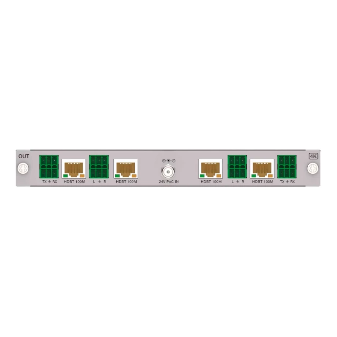 4-канальная плата выходов HDBASET 100M 4K, Prestel OC-4K4HBT100: купить в Москве