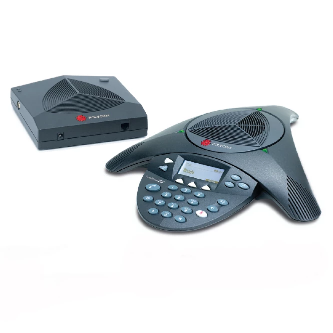 Телефон для голосовой конференцсвязи Polycom SoundStation2W: купить в Москве