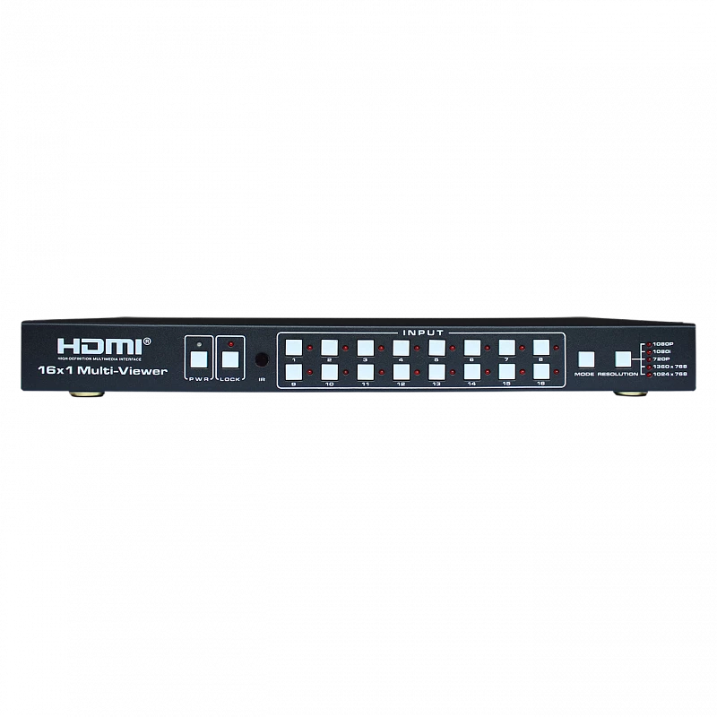 Бесподрывный коммутатор HDMI 16x1 Prestel SW-H161MVS: купить в Москве