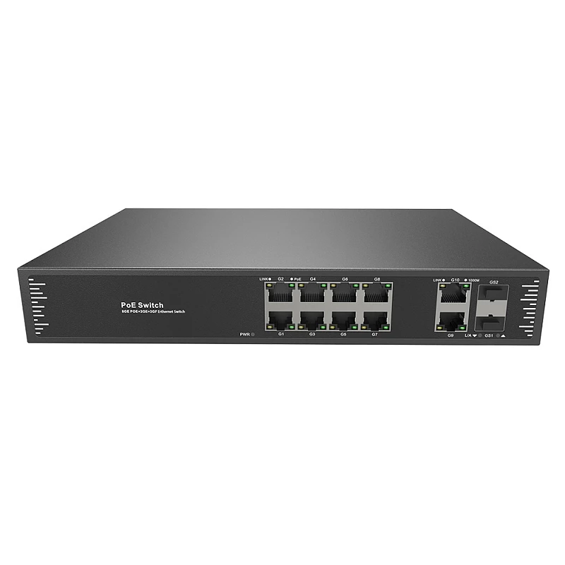 PoE-коммутатор Prestel NS1-8C1-250P-2C1-2F1: купить в Москве