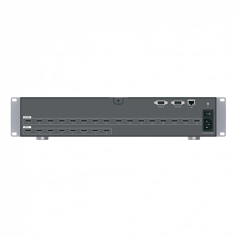 Контроллер видеостены, видеовходы HDMI, 8x16, оверлей, Prestel VWC-L2H0816: купить в Москве