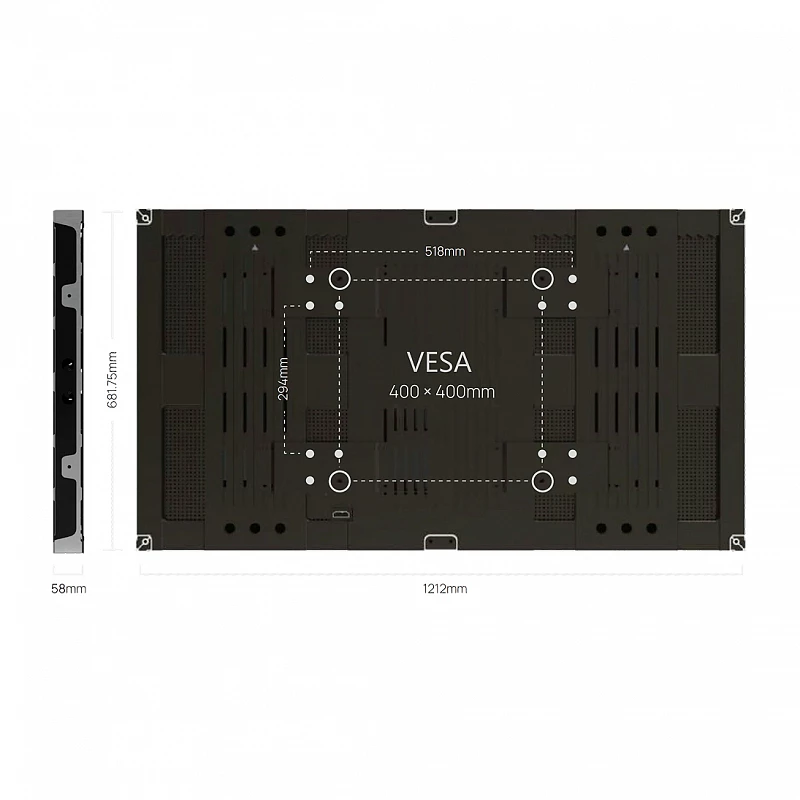 Светодиодный экран SMD 43" 1.8 мм Prestel LED-E4318: купить в Москве