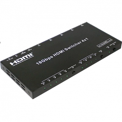 Коммутатор HDMI 4:1 6G Prestel SW-H41A 