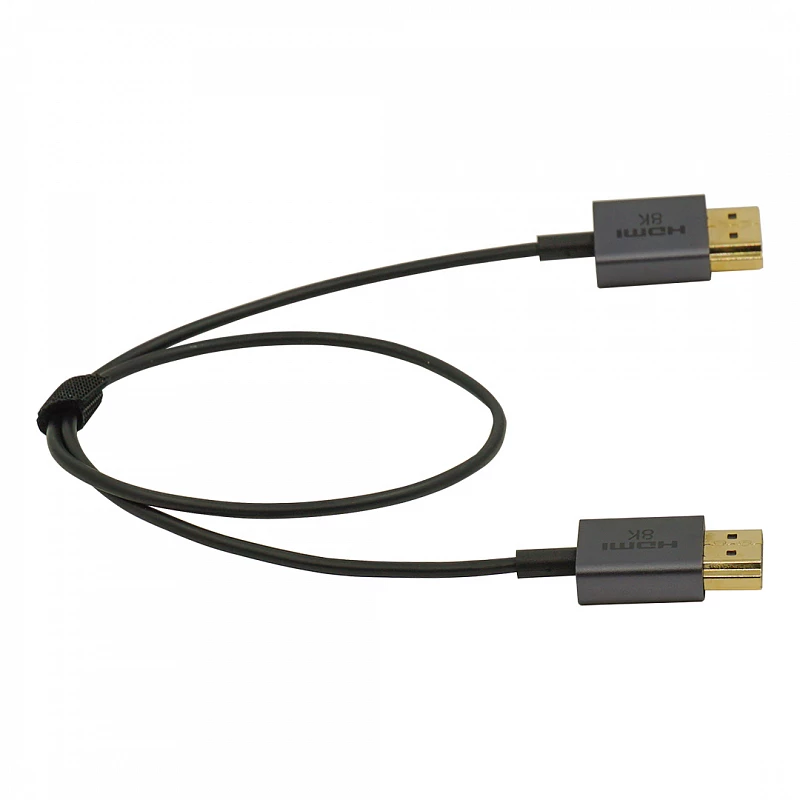 Кабель тонкий, HDMI 2.1, 0.5 м, Lideo CHDS21-005: купить в Москве