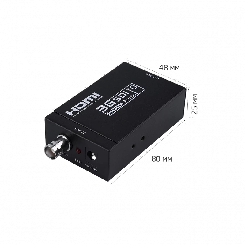 Мини-преобразователь сигнала SDI в HDMI  Prestel C-MSH: купить в Москве