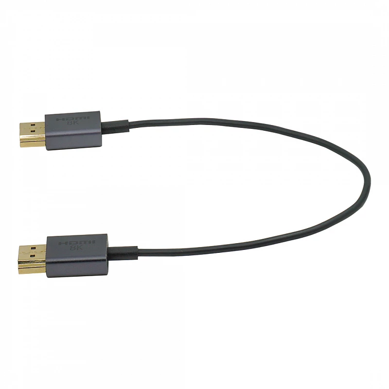 Кабель тонкий, HDMI 2.1, 0.25 м, Lideo CHDS21-002: купить в Москве
