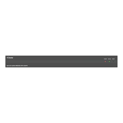 Конвертер Dante и аналоговое аудио, 8x8 каналов, Prestel ADPX-88XLR