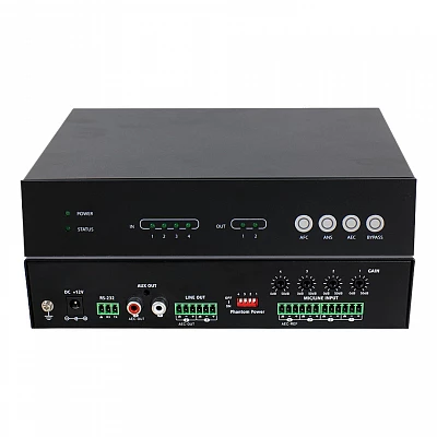 Аудиопроцессор, аналоговое аудио 4x2 канала, Prestel DAP-0402A