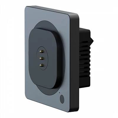 Настенная магнитная зарядка Emonita EM-PW1202 (Black), (PoE) для A6, A7, A8, A9, A10, A13