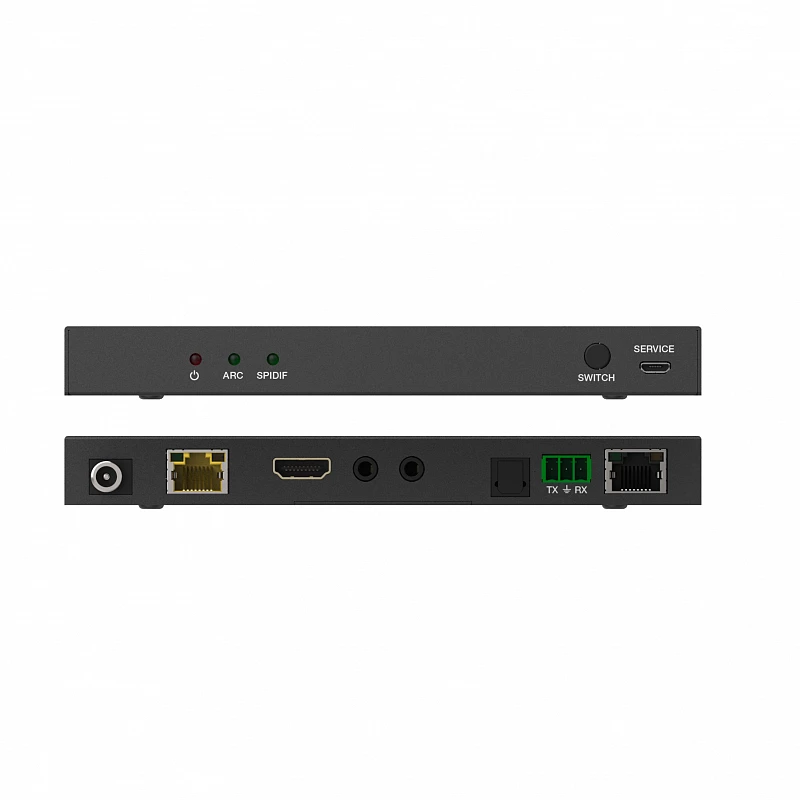 Передатчик и приемник сигнала HDMI по HDBaseT Prestel EHD-4K100L: купить в Москве