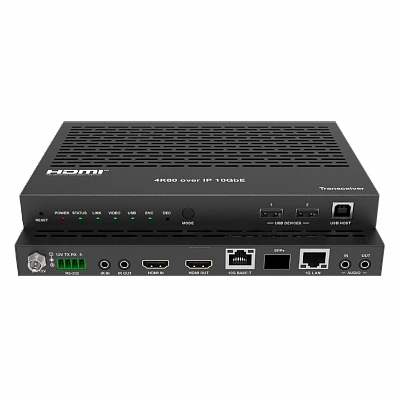 Приемопередатчик с поддержкой SDVoE Prestel IPN-4KSDVOE