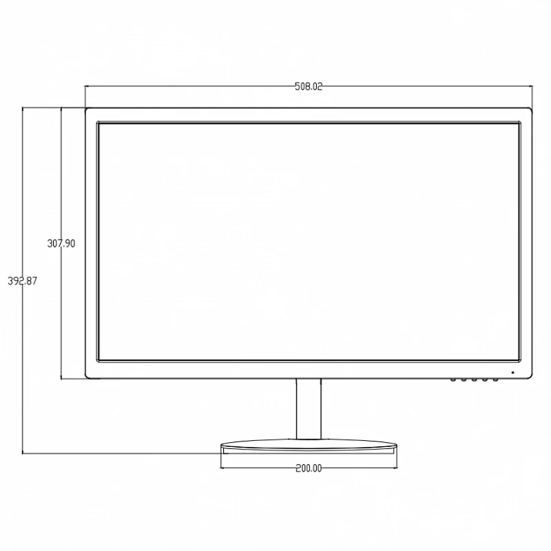 Монитор 21.5", FullHD Uniview MW3222-V: купить в Москве