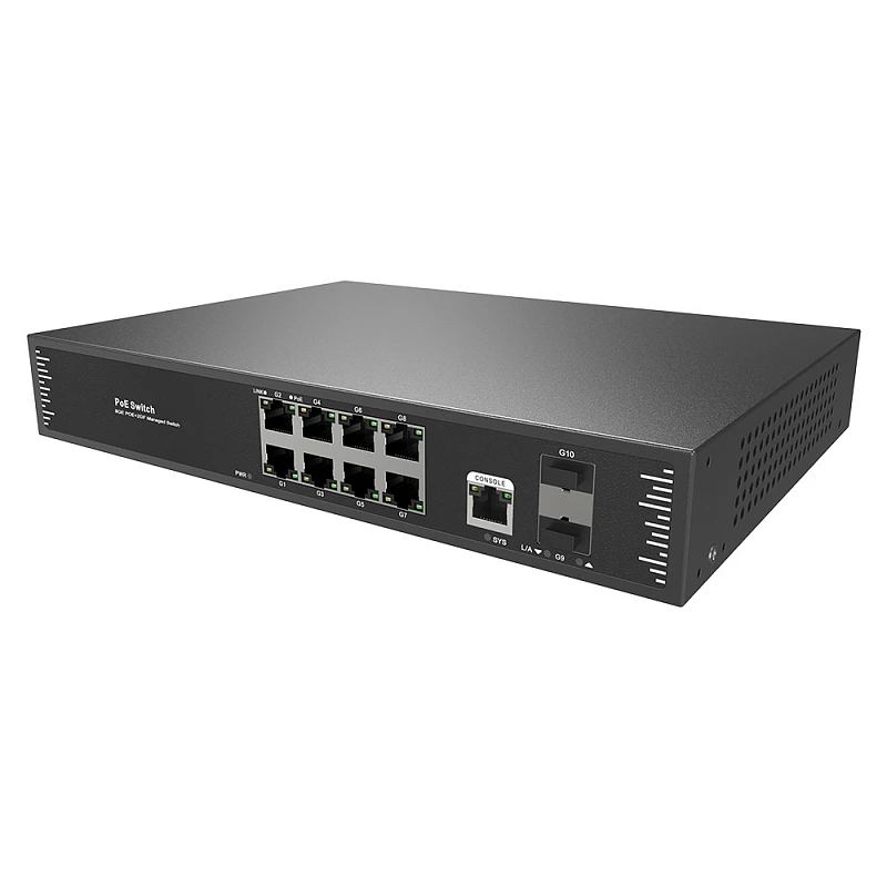 PoE L2+ коммутатор Prestel NS2-8C1-250P-2F1: купить в Москве