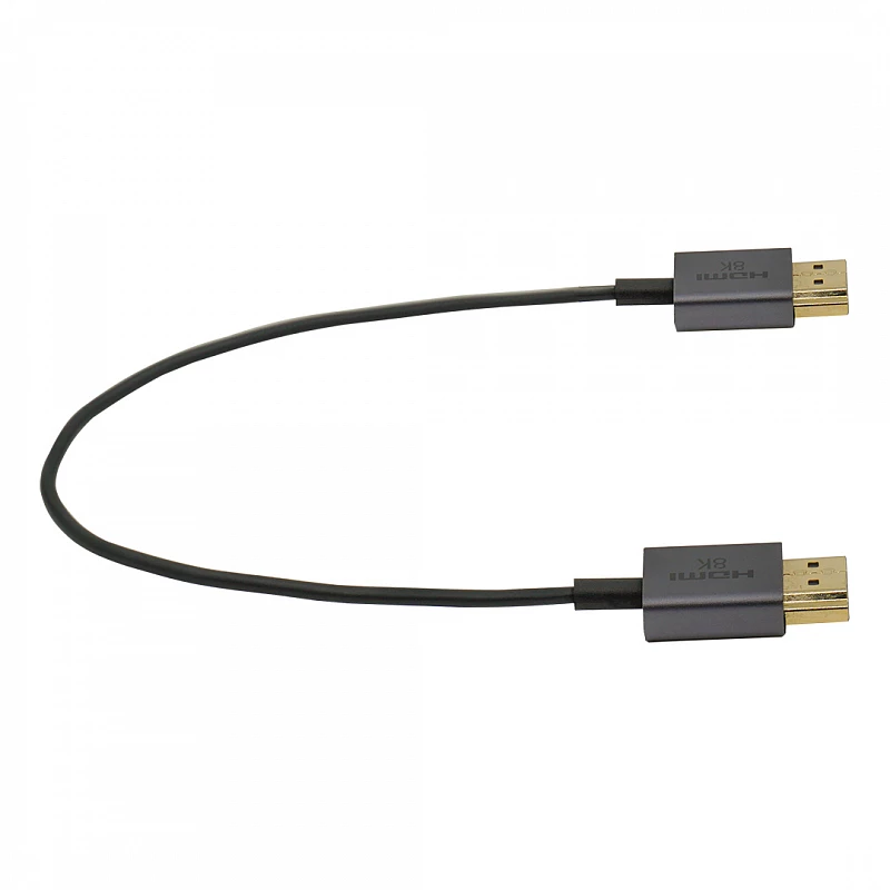Кабель тонкий, HDMI 2.1, 0.25 м, Lideo CHDS21-002: купить в Москве