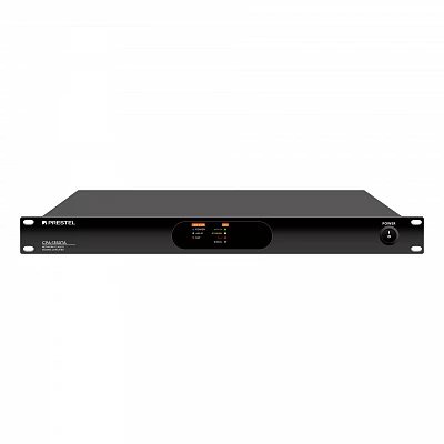 Усилитель мощности, 1x350 Вт, 4-16 Ом, 100 В, DSP, AES67, Prestel CPA-1350TA