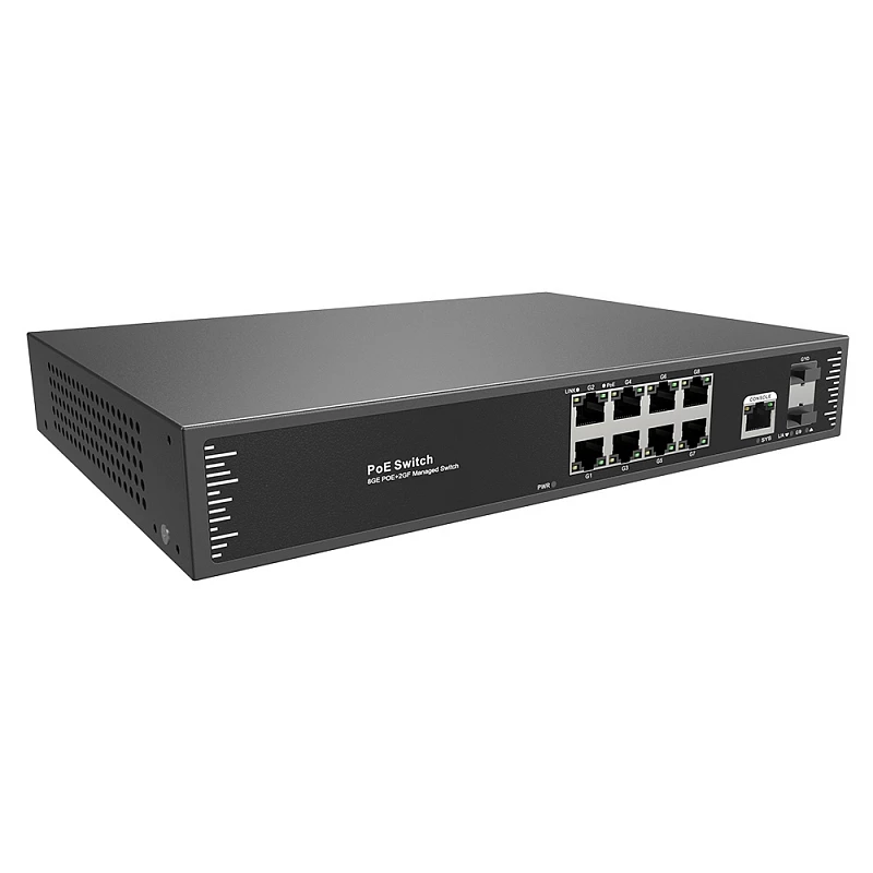 PoE L2+ коммутатор Prestel NS2-8C1-250P-2F1: купить в Москве