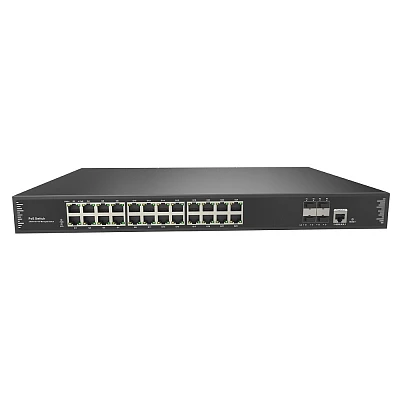 PoE L3 коммутатор Prestel NS3-24C1-600P-4F10