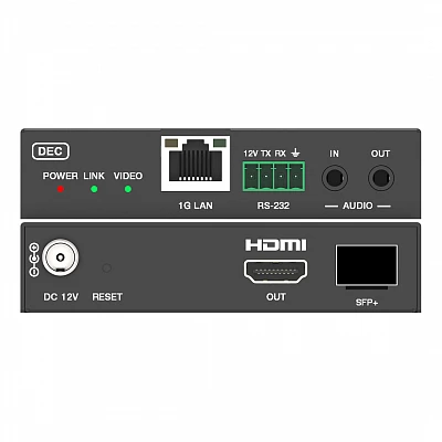 Приемник сигналов HDMI 4K по IP 10G с обработкой видеостены Prestel IPN-4KSDVOE-DECP