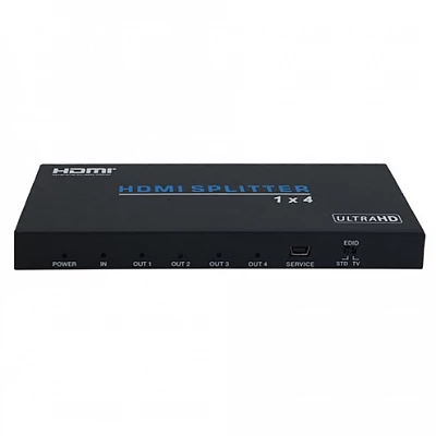 Сплиттер HDMI 1 в 4, для MW-A55-B1-C, Uniview VD0104-UH