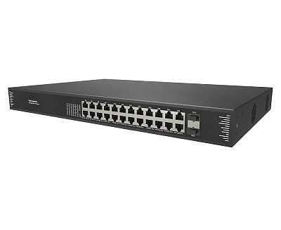 PoE-коммутатор Prestel NS1-24C1-600P-2F1