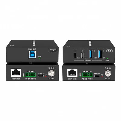 Комплект передачи USB 3.2 по витой паре, до 100м, Prestel ETP-XUSB3AC