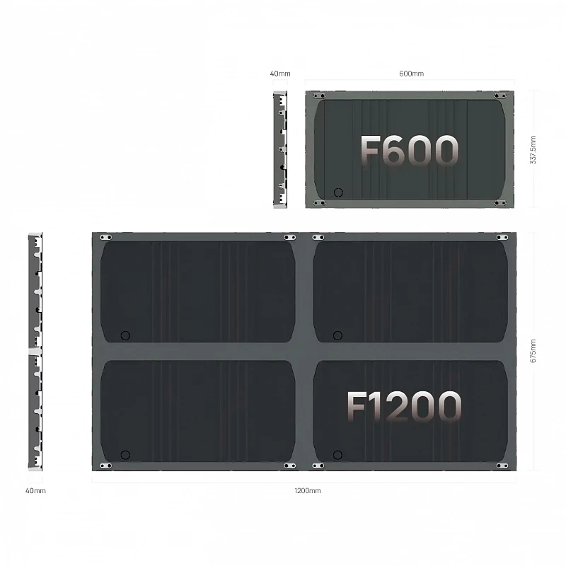 Светодиодный экран COB 600x337.5 0.93 мм Prestel LED-F600CX09: купить в Москве
