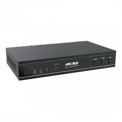 Бесподрывный коммутатор HDMI 2.0b 2x1 с мультивьюером и деэмбеддером Prestel SW-4K21MVS