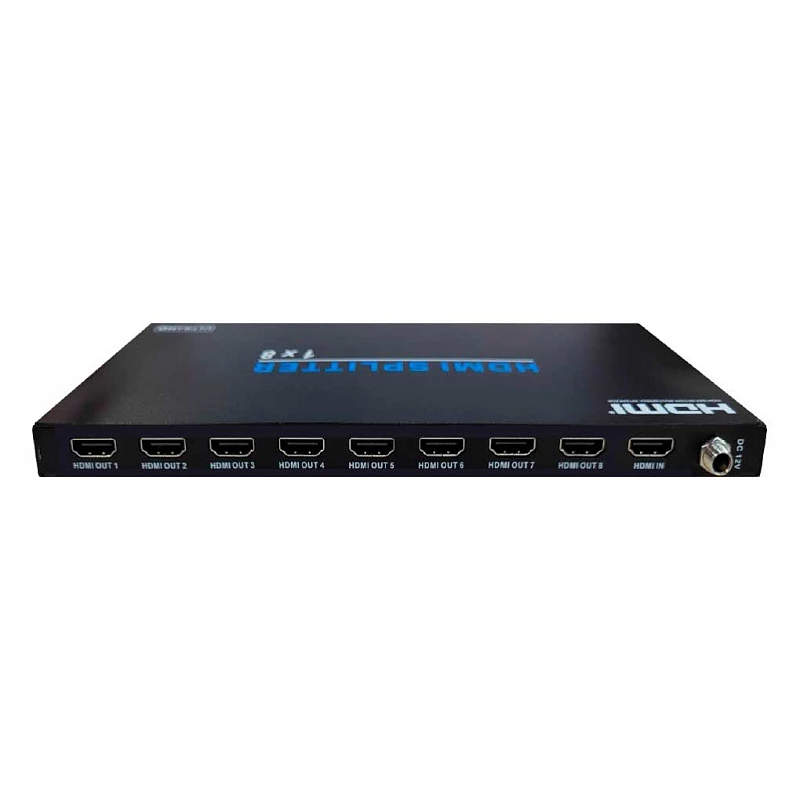 Сплиттер HDMI 1 в 8, для MW-A55-B1-C, Uniview VD0108-UH@UK: купить в Москве