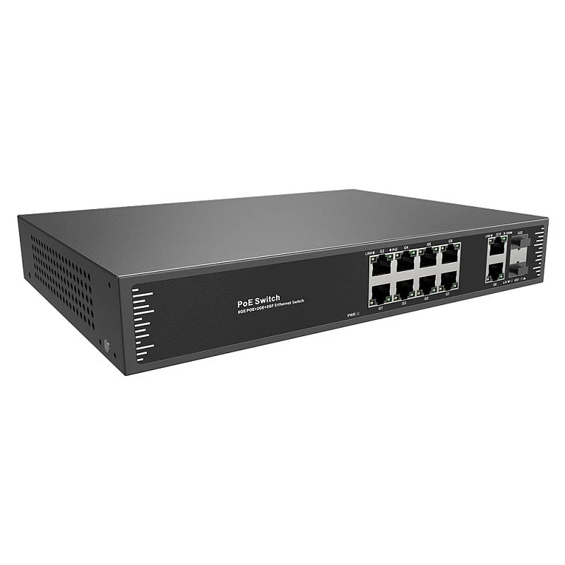 PoE-коммутатор Prestel NS1-8C1-250P-2C1-2F1: купить в Москве