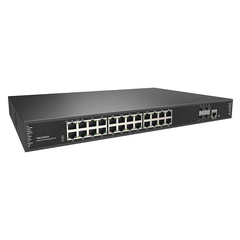 PoE L3 коммутатор Prestel NS3-24C1-600P-4F10: купить в Москве