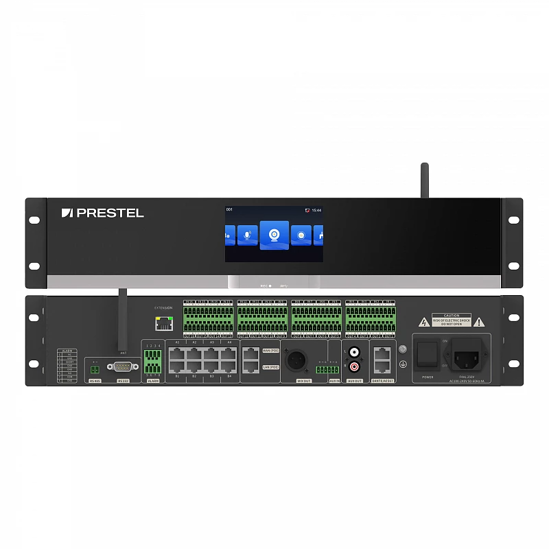 Центральный блок сетевой конференц-системы Prestel NCS-CU1PRO: купить в Москве