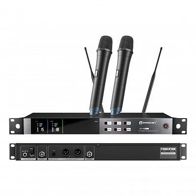 Приемник 2-х канальный, true diversity, независимые выходы XLR3, Relacart EZ.Mi2
