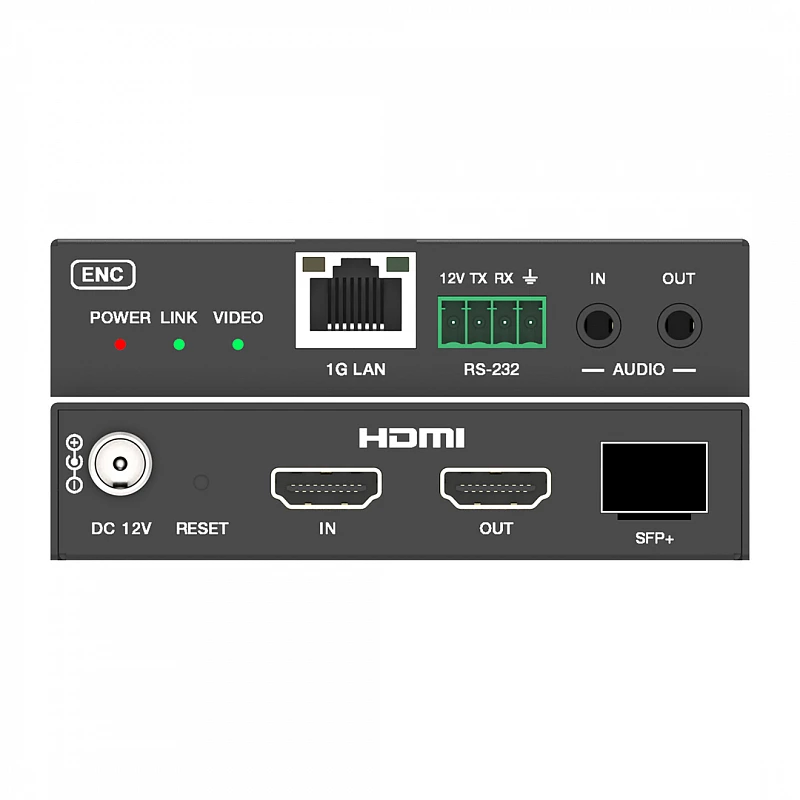 Передатчик сигналов HDMI 4K по IP 10G с обработкой видеостены Prestel IPN-4KSDVOE-ENCP: купить в Москве