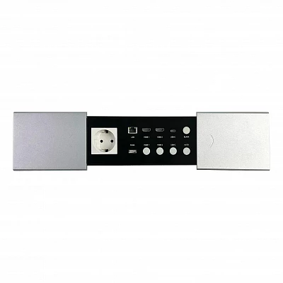 Встраиваемый в стол передатчик сигнала HDMI, USB Type C по HDBaseT, 4K60 Prestel THTP4K-HC-TX-1