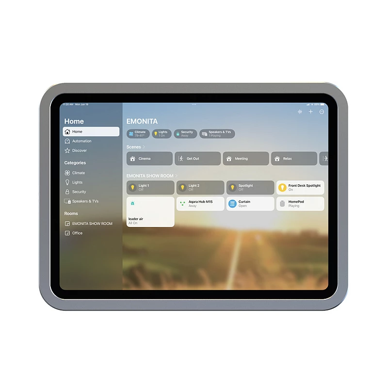 Настенная зарядка с креплением Emonita EM-PW1111 (Silver) для iPad (A16) 11-inch / iPad (10th Gen): купить в Москве