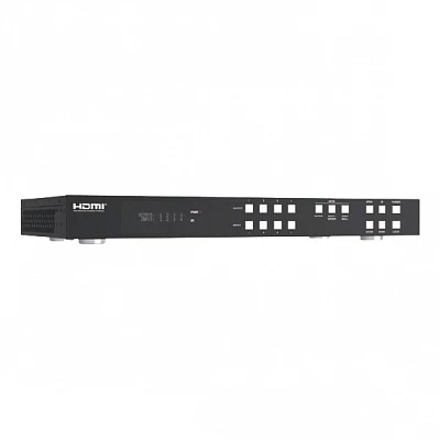 Бесподрывный матричный коммутатор HDMI 4x4 с многооконным режимом Prestel FMS-44H2AM