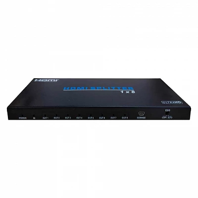 Сплиттер HDMI 1 в 8, для MW-A55-B1-C, Uniview VD0108-UH@US