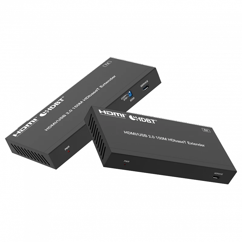 Передатчик и приемник сигнала HDMI 2.0b по HDBaseT Prestel EHD-4K100U: купить в Москве