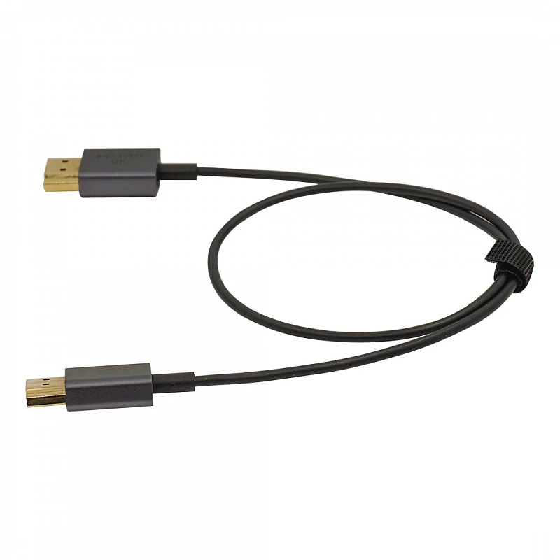 Кабель тонкий, HDMI 2.1, 0.5 м, Lideo CHDS21-005: купить в Москве