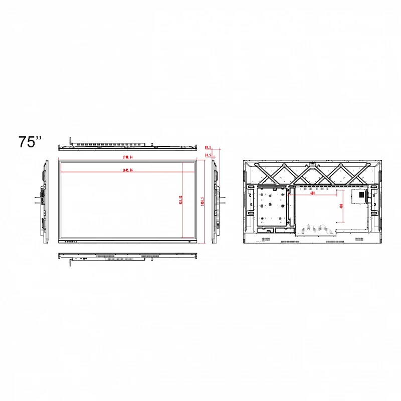 Интерактивная панель со встроенным ПК Prestel TSP-4K752: купить в Москве