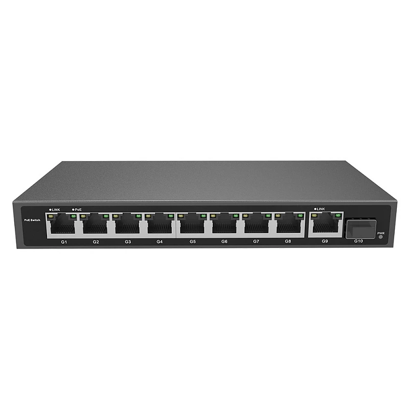 PoE-коммутатор Prestel NS1-8C1-250P-1C1-1F1: купить в Москве