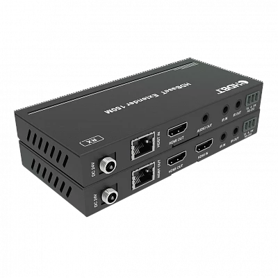 Передатчик и приемник сигнала HDMI по HDBaseT Prestel EHD-4K100